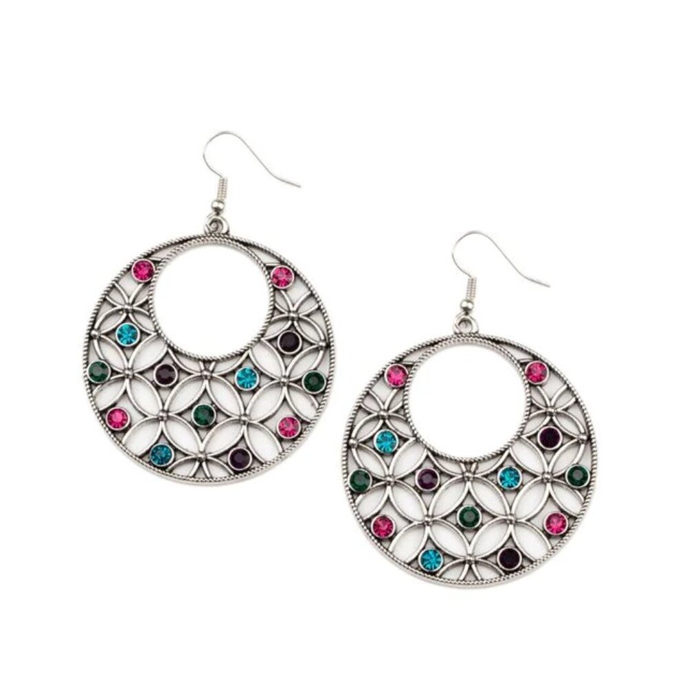Paparazzi Garden Garnish Multi Earrings